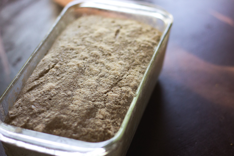 Pan Baked Rye Sourdough Bread