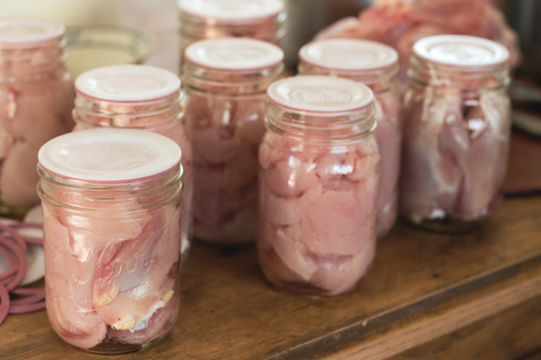 Processing Meat Birds and Canning with Reusable Lids | Nourishing Days